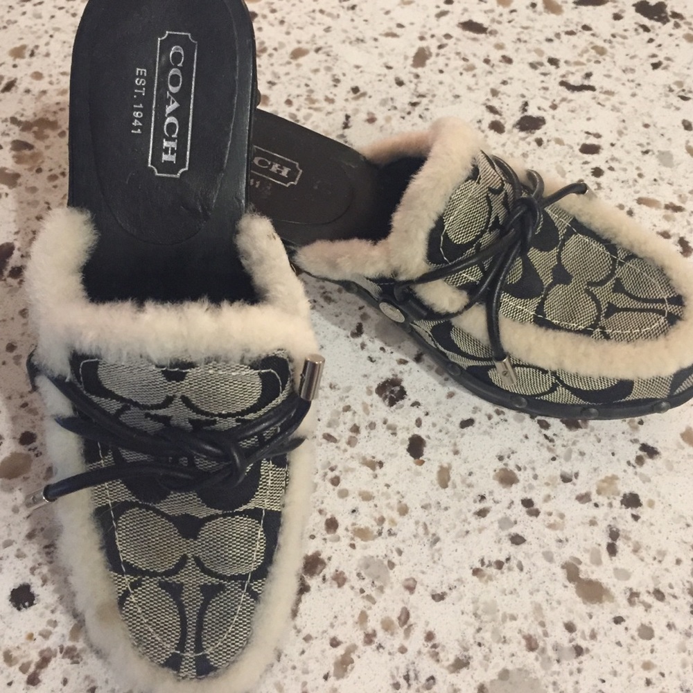 Coach clogs